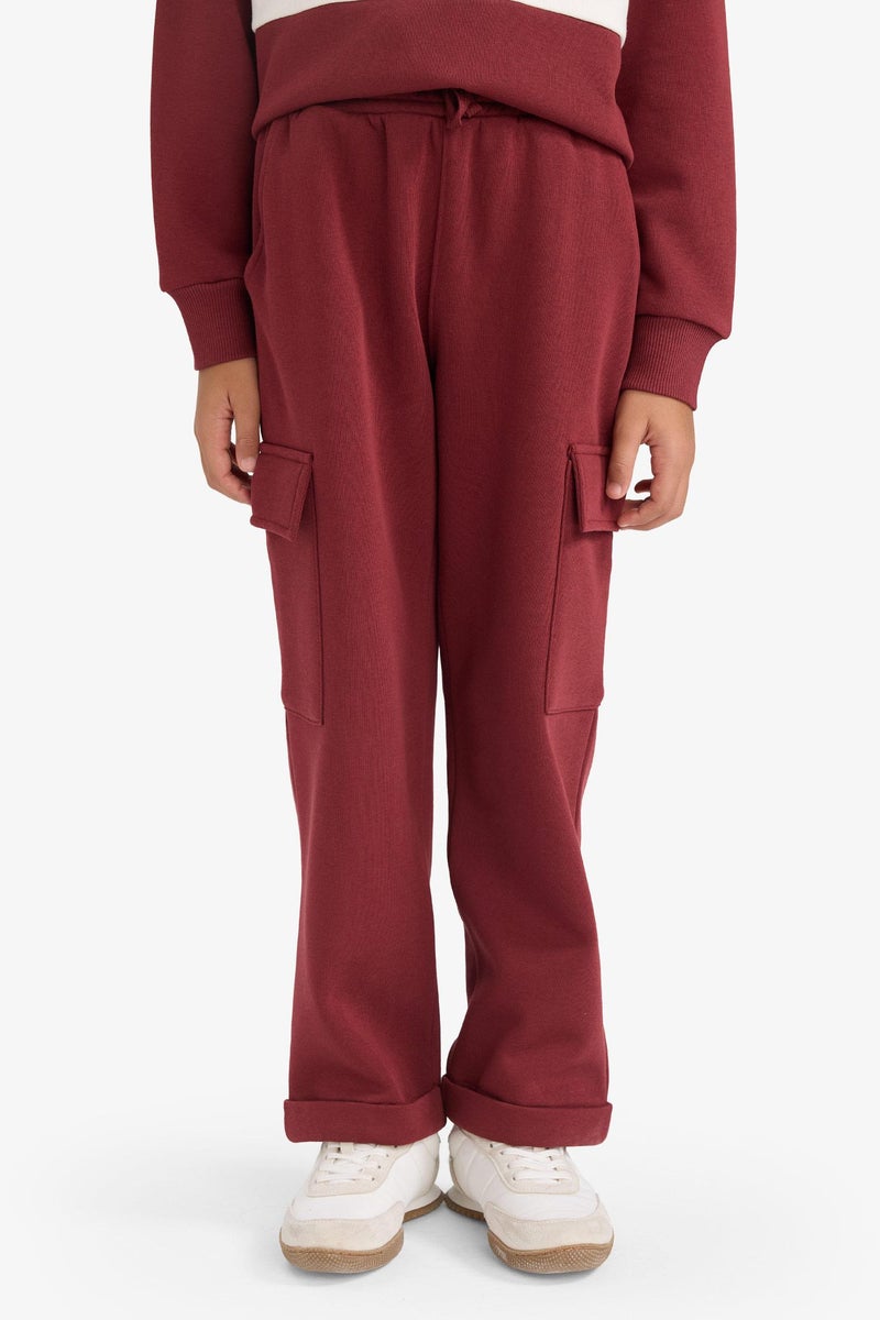 ديفاكتو بنطلون سويت بانتس اولادي كارجو قصة فضفاضة بجيب - Image 2