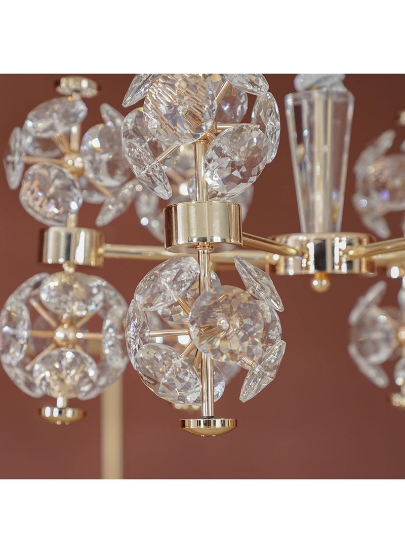 DANUBE HOME Nesrine Mx Crystal Chandelier - Hg 9816-6+6  - Image 3