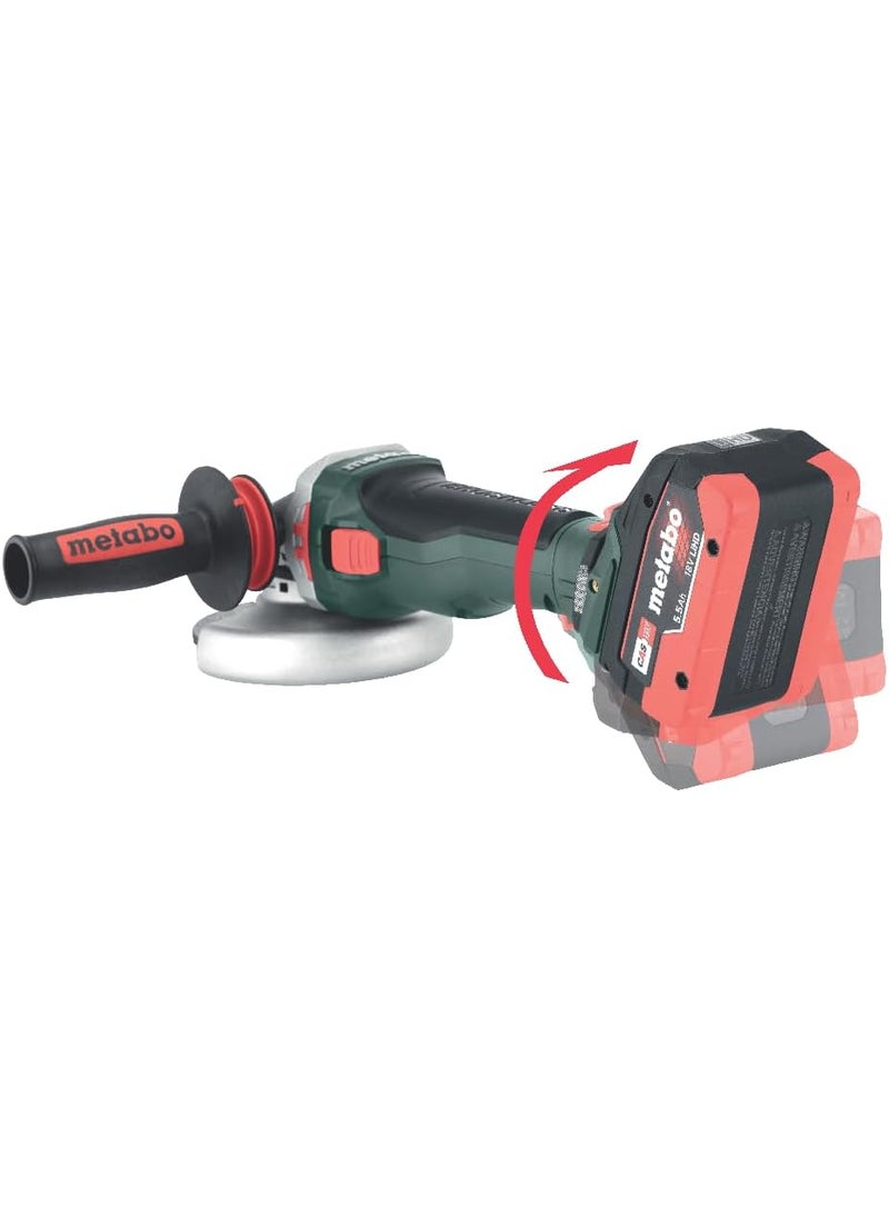 Metabo Metabo 18V Cordless 6Inch Angle Grinder Kit  Paddle Switch  Braking  WPB 18 LTX BL 15150 Quick DS Kit  - Image 2