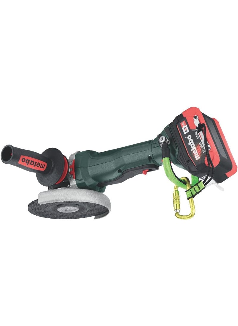 Metabo Metabo 18V Cordless 6Inch Angle Grinder Kit  Paddle Switch  Braking  WPB 18 LTX BL 15150 Quick DS Kit  - Image 3