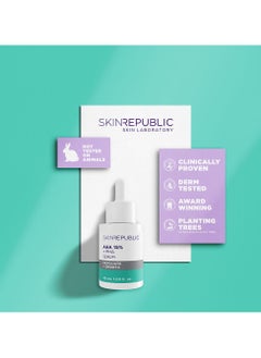 SKIN REPUBLIC Skin Republic 15% AHA (Alpha Hydroxy Acids) Exfoliating Serum to Improve and Brighten Skin Texture, Tighten Pores, Reduce Spots (30ml)  - Image 5