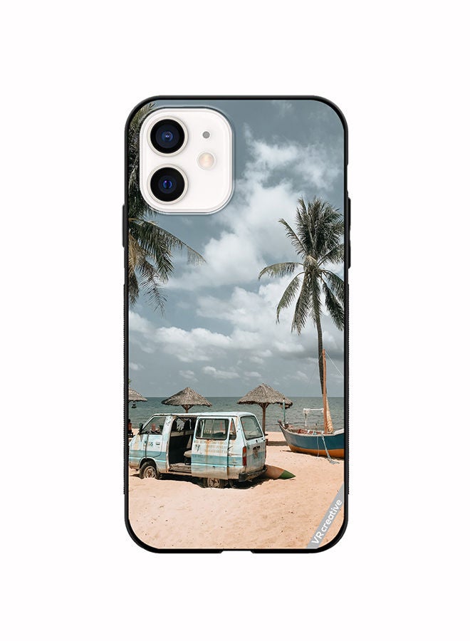 VR CREATIVE Protective Case Cover For Apple iPhone 11 Moody Summer Day Design Multicolour - Image 1