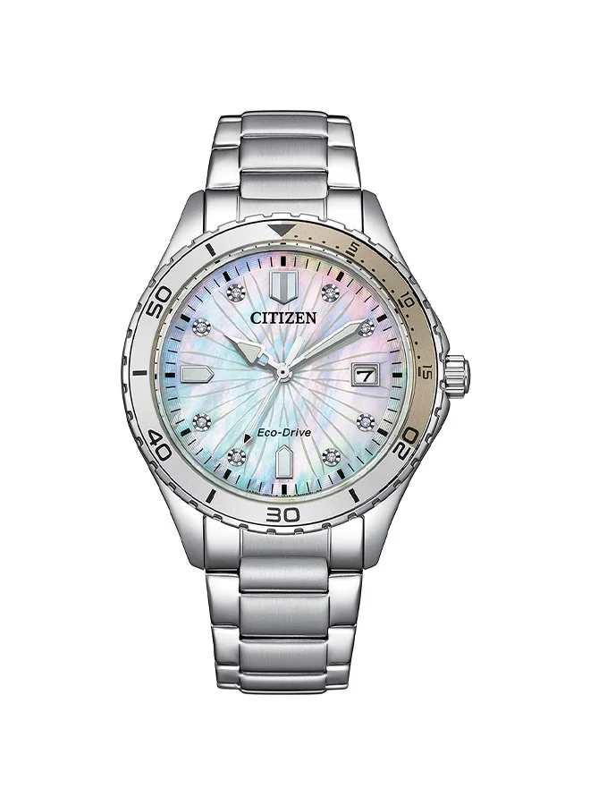 CITIZEN Stainless Steel Analog Watch FE6170-88D - 36.8 mm