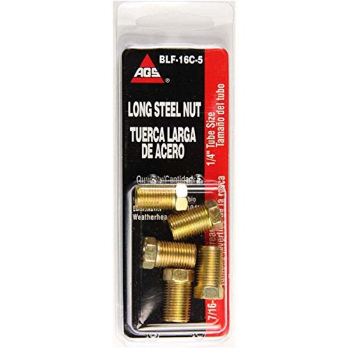 AGS BLF-16C-5 Brake Line Fitting, 5 Pack - Image 2
