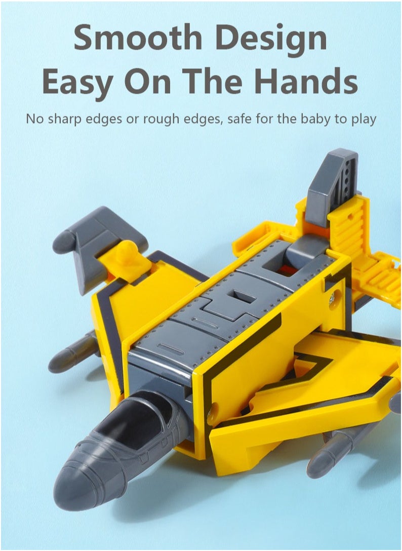 Elongdi - 21 Shapes Deformation Robot Toy, 10 Numbers Transformers Robots, Action Figure Deformation Car Model, Classroom Education Number Bots Birthday Gifts for Boy Girl - Image 1