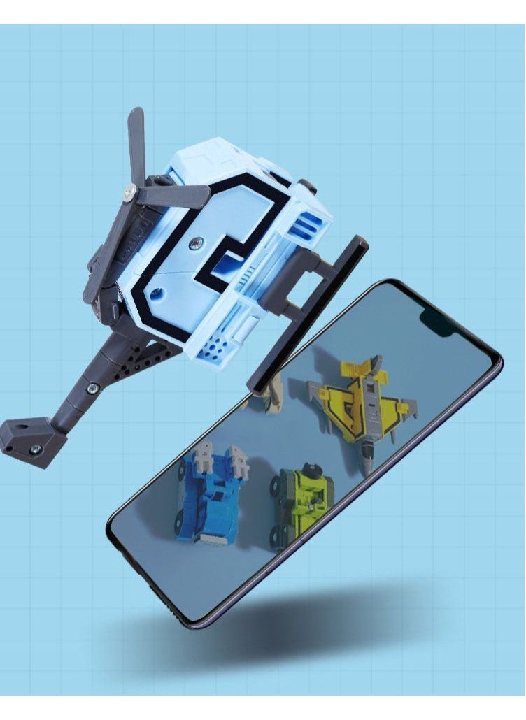 Elongdi - 21 Shapes Deformation Robot Toy, 10 Numbers Transformers Robots, Action Figure Deformation Car Model, Classroom Education Number Bots Birthday Gifts for Boy Girl - Image 1