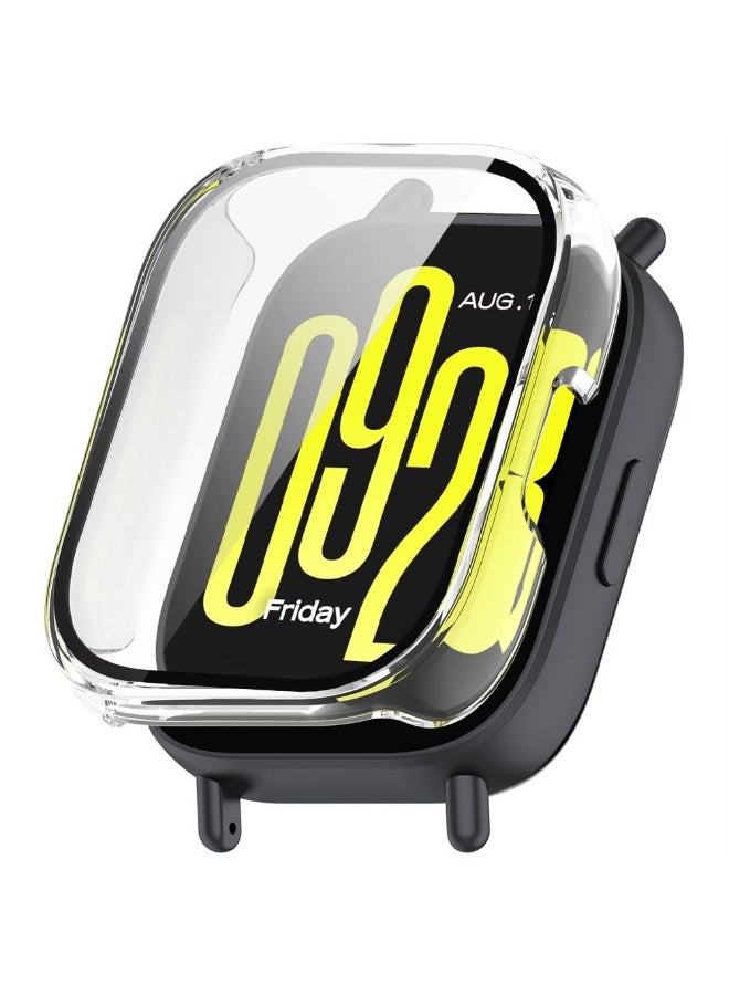 Case for Redmi Watch 5 Lite, Hard PC Shockproof Anti-Scratch Protective Case, Slim and Light Full Edge Protection Cover for Redmi Watch 5 Lite (clear)