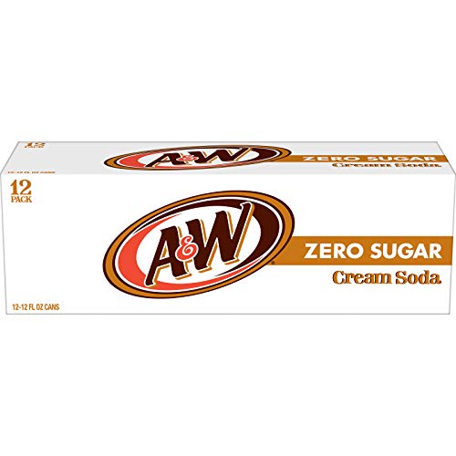 A&W Cream Soda Zero Sugar, 12 fl oz cans, 12 pack - Image 4