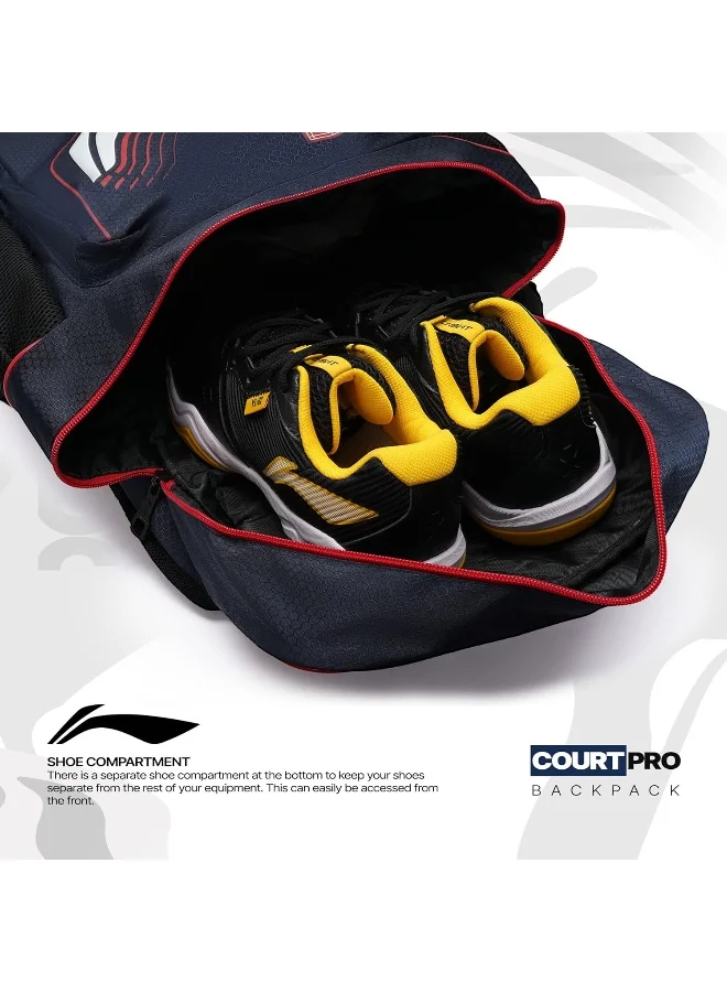 لي-نينج Li-Ning Court Pro Backpack (Navy)