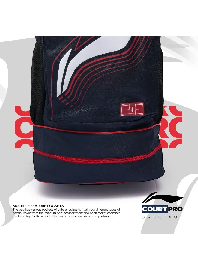 لي-نينج Li-Ning Court Pro Backpack (Navy)