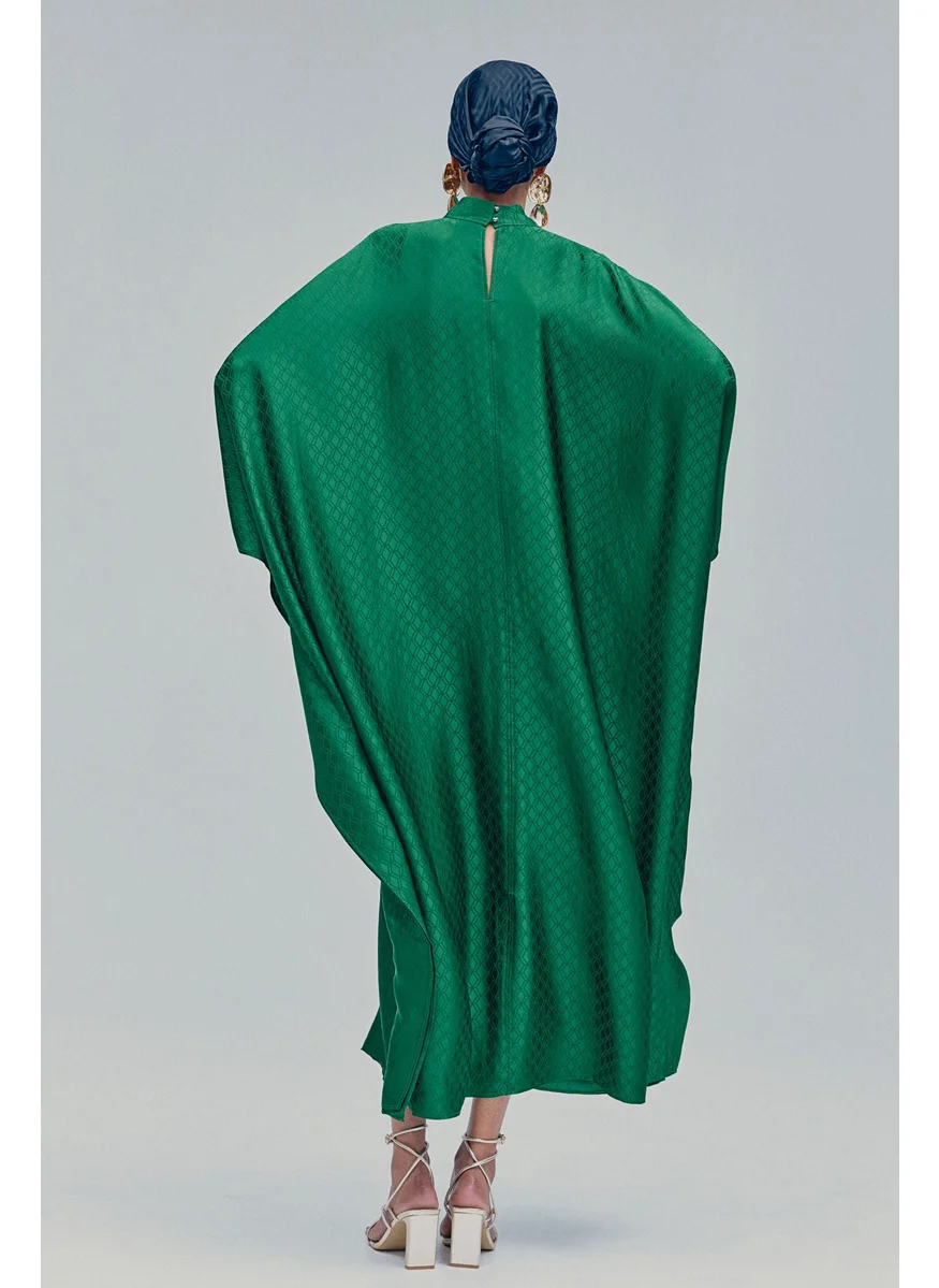 H&M Jacquard-Weave Kaftan Dress