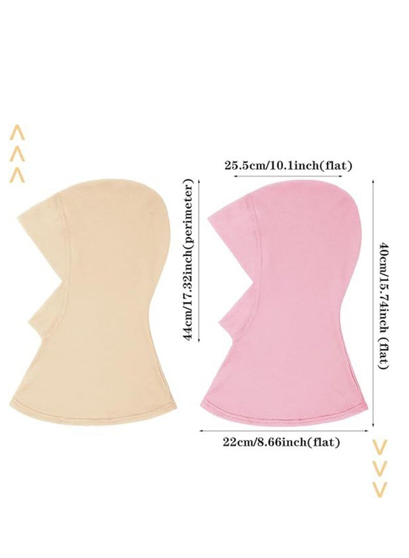 SYNSYB Solid Women's Muslin Hijab Sport Head Scarf Plain Under Scarf Muslimah Turban Cap Scarf Ramadan Accessory  - Image 3