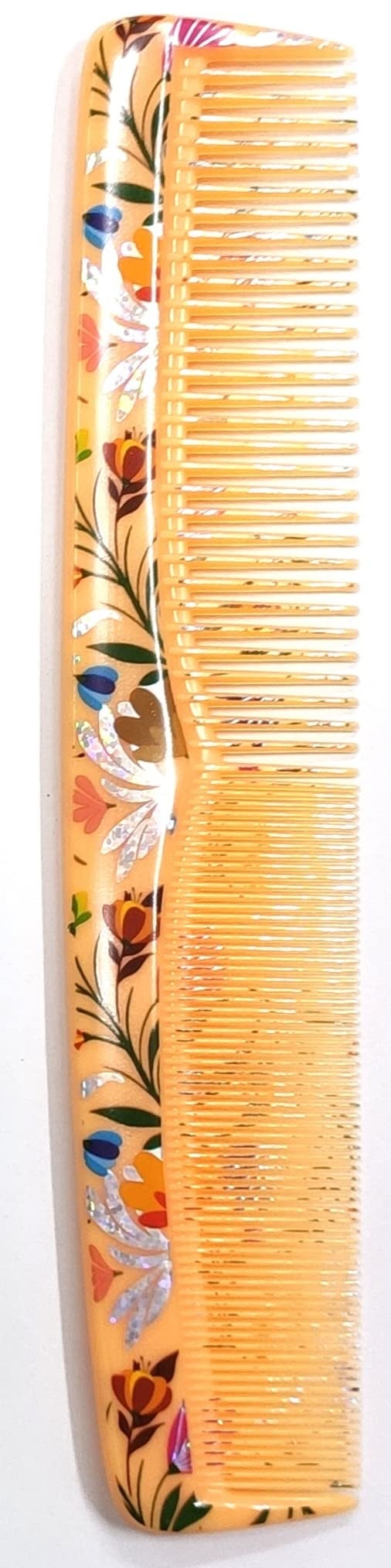 Maple Printed Dressing Detangling Hair Comb Combo Set for Men,Women (Multicolour), Pack of 4 - Image 5