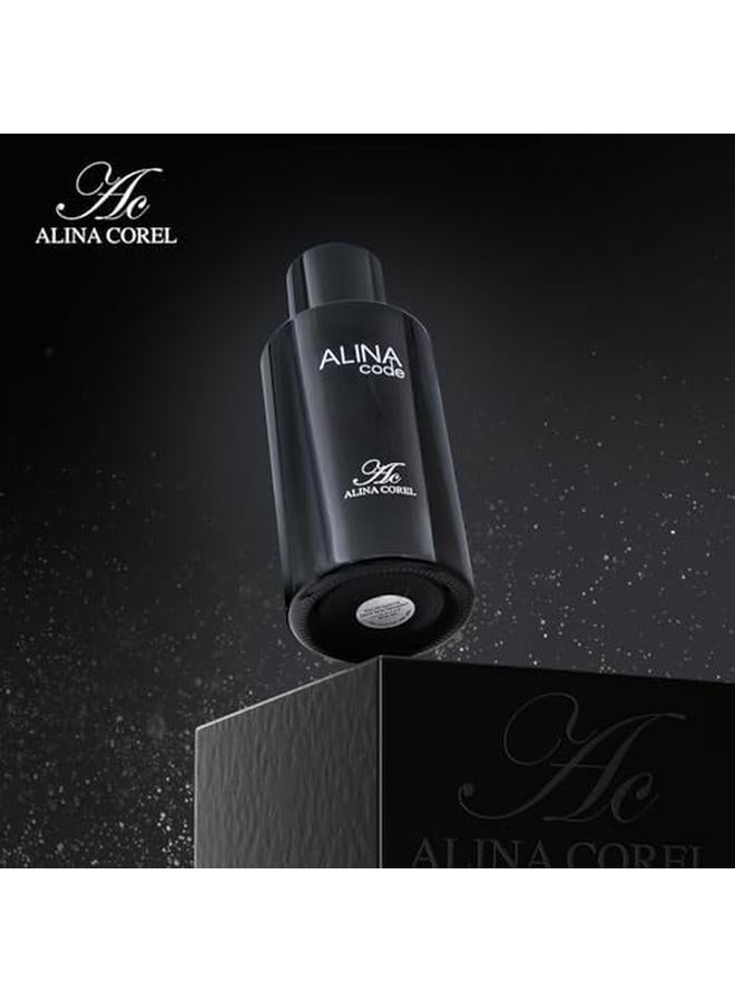 Alina Corel Alina Code For Men Eau De Parfum 100 Ml - Image 2
