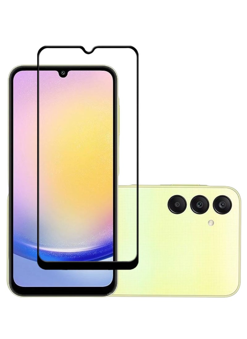 ACLIX Antistatic ESD Dustproof Premium Quality High Definition Tempered Glass Screen Protector Designed For Samsung Galaxy A25 - Image 1