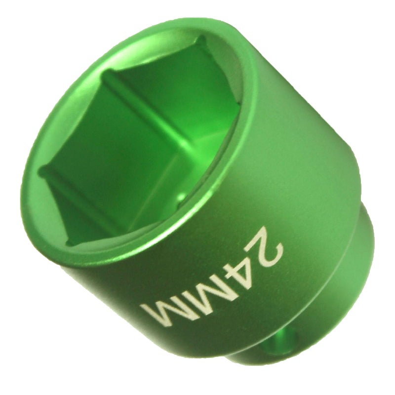 Felisbieti 24mm oil filter socket wrench low profile 6point 38 Drive fits BMW ChryslerChevy Dodge Jeep and Others fuel filteroil filter cap installationremoval tool - Image 3