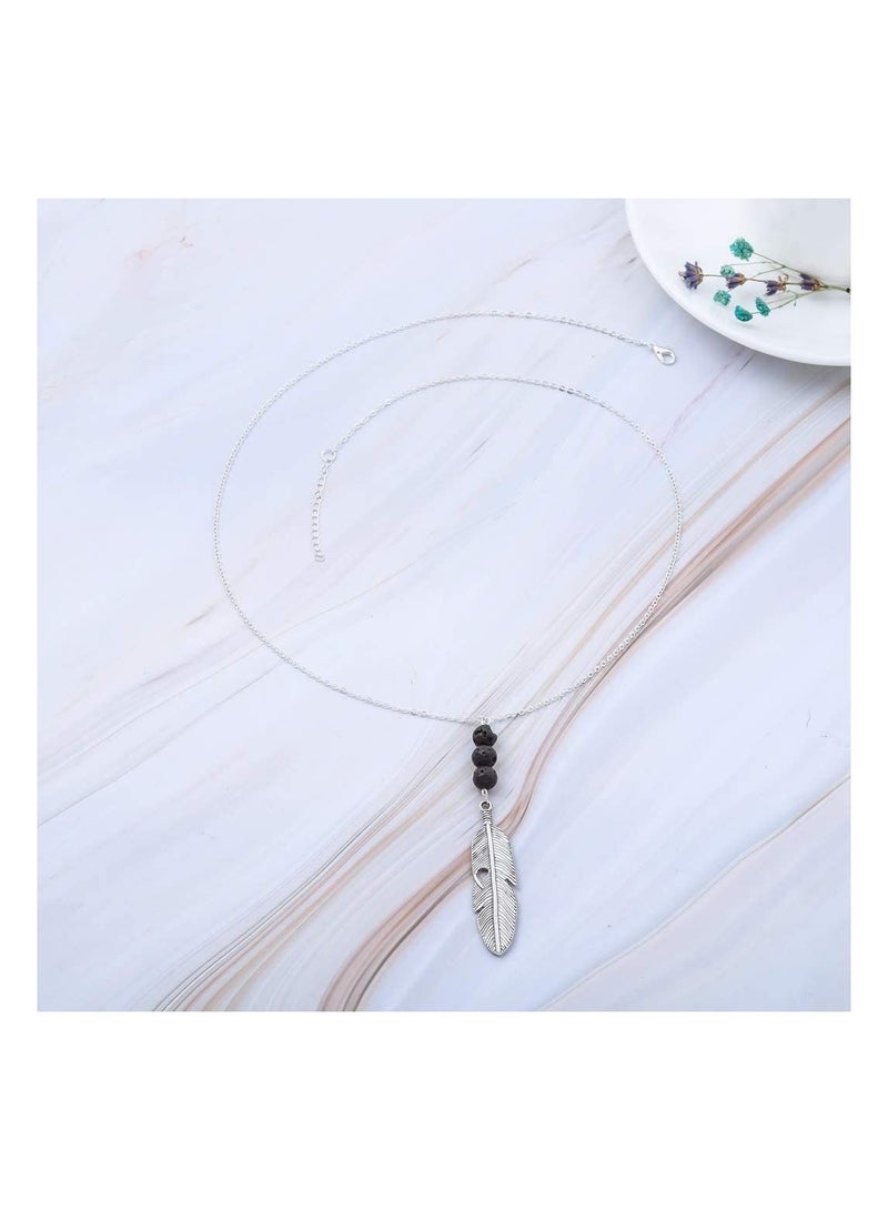 خلخال فضى  ريشة المساء