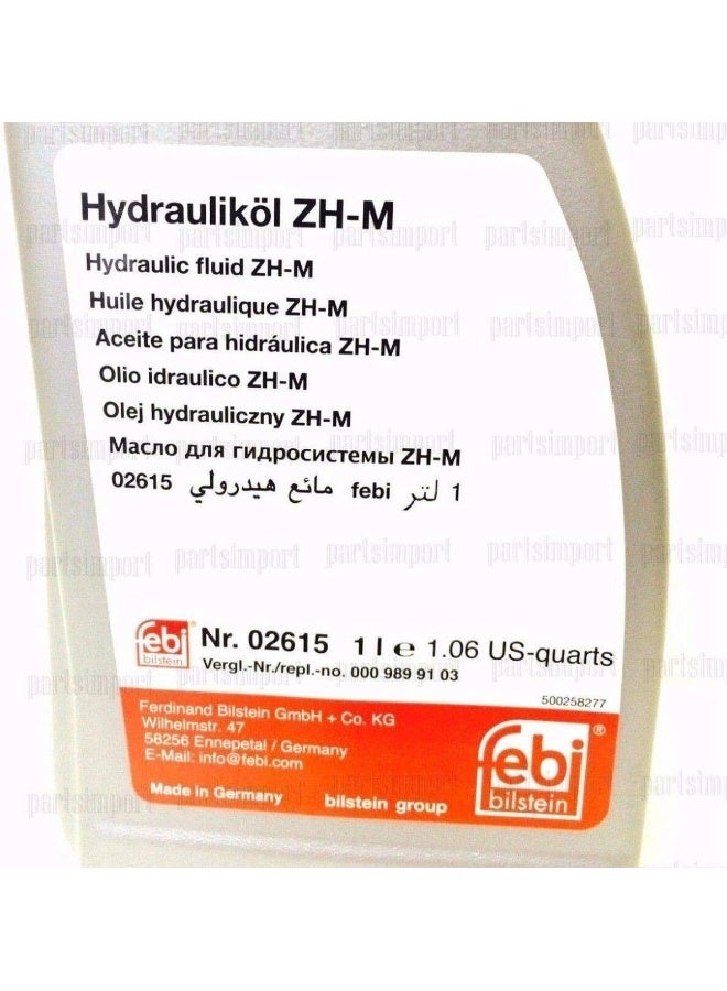 Febi bilstein Hydraulic Fluid 2L for Convertible Top Pump & Hydropneumatic Suspension for Mercedes - Image 2