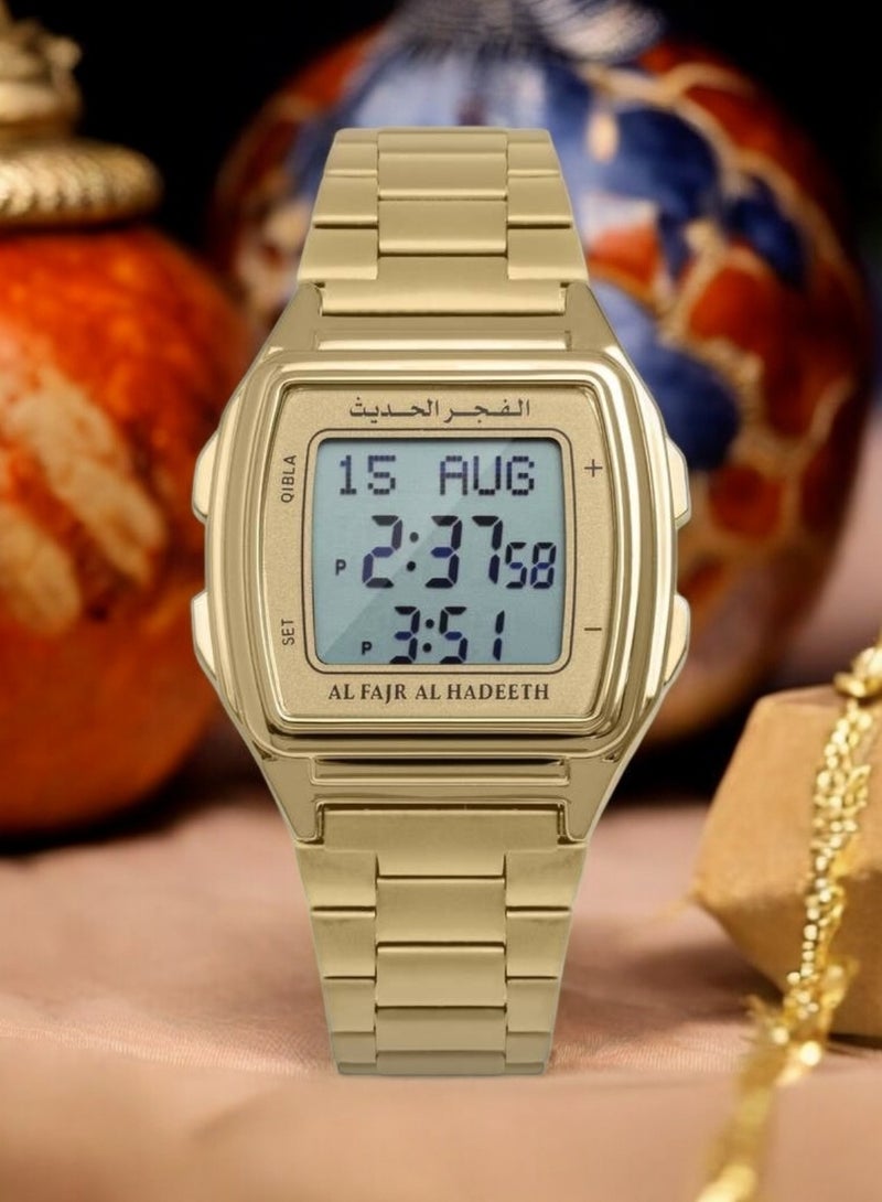 الفجر الحديث ساعة الفجر الحديث سنقل ذهبي موديل AL261G - Image 3