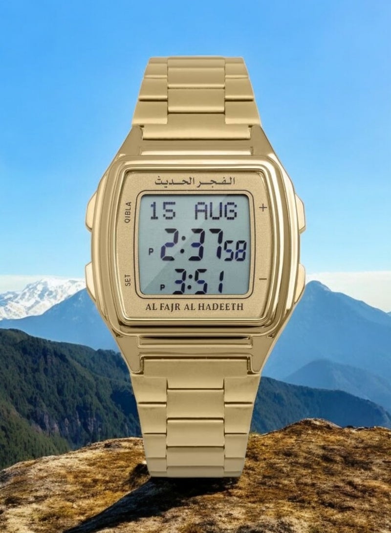 الفجر الحديث ساعة الفجر الحديث سنقل ذهبي موديل AL261G - Image 5