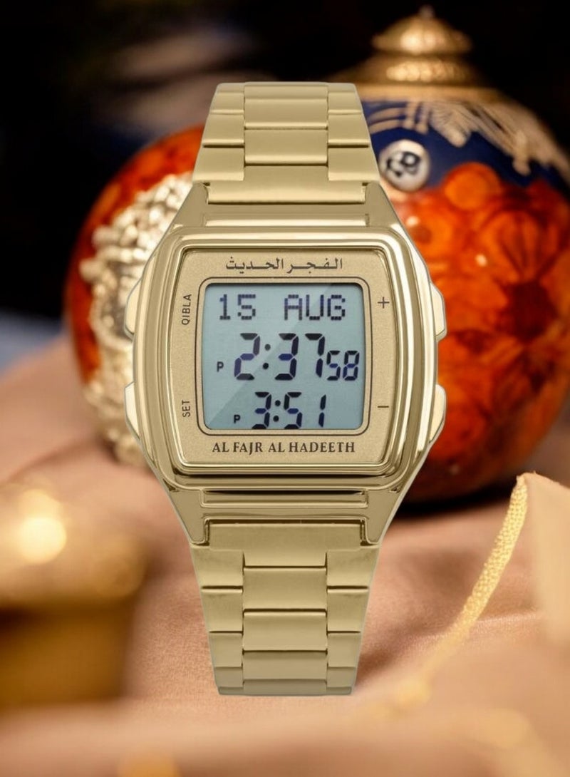 الفجر الحديث ساعة الفجر الحديث سنقل ذهبي موديل AL261G - Image 4