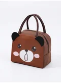Mobcos Bear Smile Brown Lunch Bag