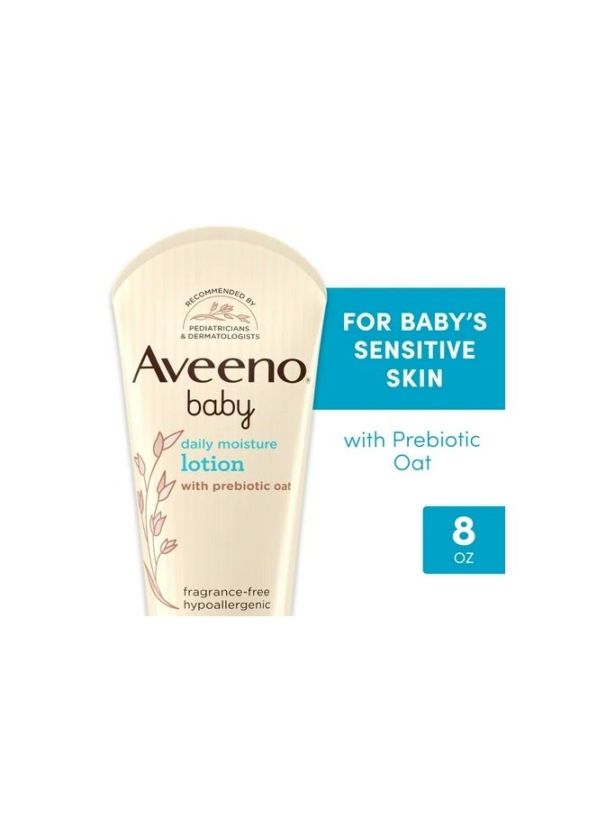 Aveeno Aveeno Baby Daily Moisture Lotion 8 oz , 227g  - Image 1