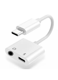 شوبي سريع الشحن من USB C إلى 3.5 مللي متر محول سماعة الرأس Aux Audio Type Charger Dongle Converter Jack لأجهزة iPad Air4 Pro  - Image 1
