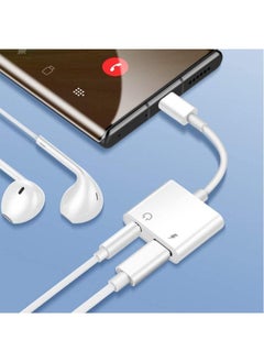 شوبي سريع الشحن من USB C إلى 3.5 مللي متر محول سماعة الرأس Aux Audio Type Charger Dongle Converter Jack لأجهزة iPad Air4 Pro  - Image 3