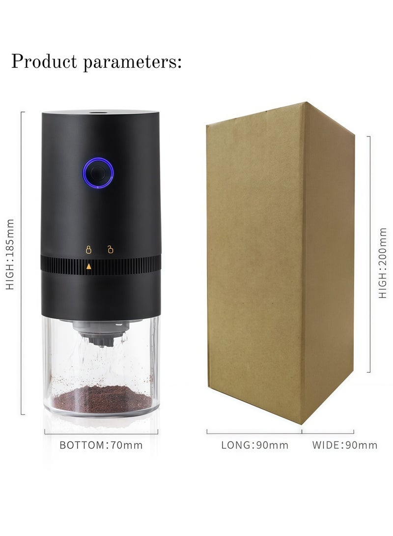 Beautiful Portable Outdoor Rechargeable Coffee Grinder Coffee Machine USB Electric Coffee Grinder Coffee Bean Grinder - Image 2