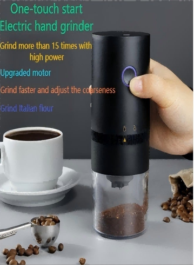 Beautiful Portable Outdoor Rechargeable Coffee Grinder Coffee Machine USB Electric Coffee Grinder Coffee Bean Grinder - Image 4