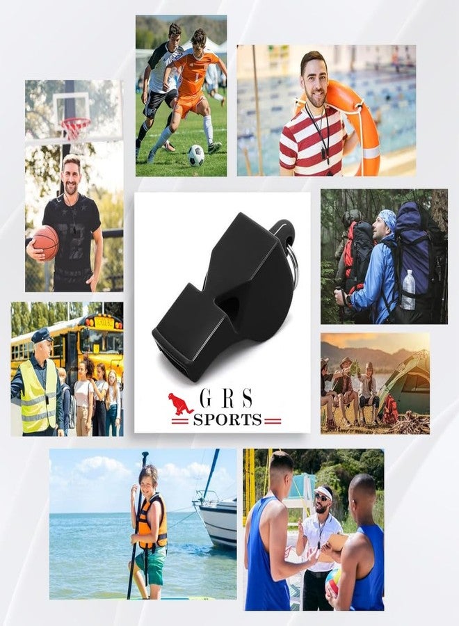 Grès GRS Professional Sports Whistle with Lanyard - High-Pitch Hyper Whistle for Coaches, Referees, Lifeguards, Self-Defense & Survival - Pack of 1 - Image 4