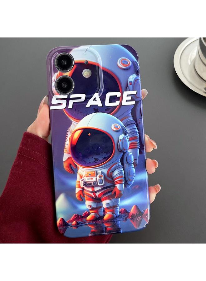 S-TOP Case For iPhone 12 Painted Pattern Precise Hole PC Phone Case - Image 1