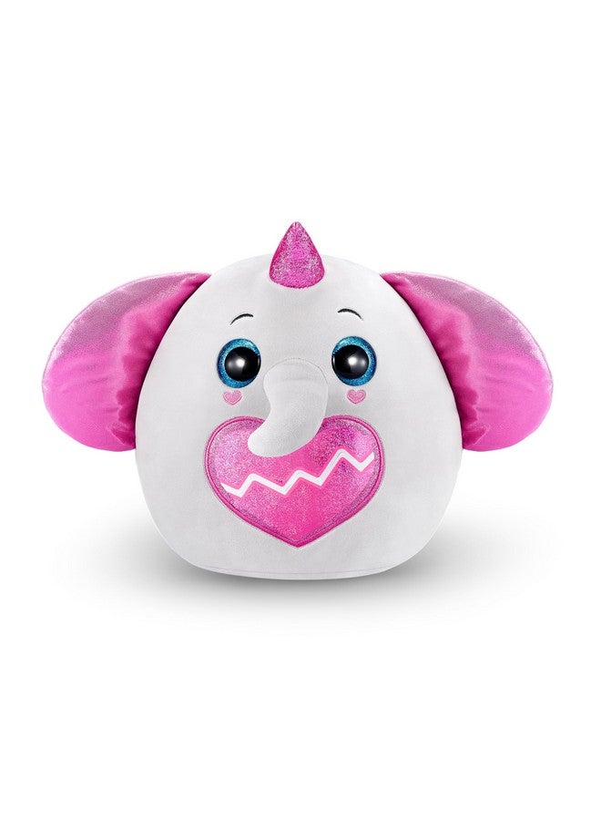 Rainbocorns Rainbocorns Eggzania Surprise Mania Series 1 (Elephant) by ZURU, Collectible Plush Stuffed Animal, Surprise Eggs, 5 Mini Eggs, Stickers, DIY Jewelry, Slime, Ages 3+ for Girls, Children - Image 4