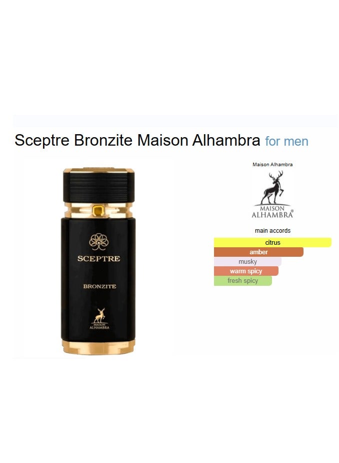 MAISON ALHAMBRA Sceptre Bronzite EDP For Men 100ml - Image 3