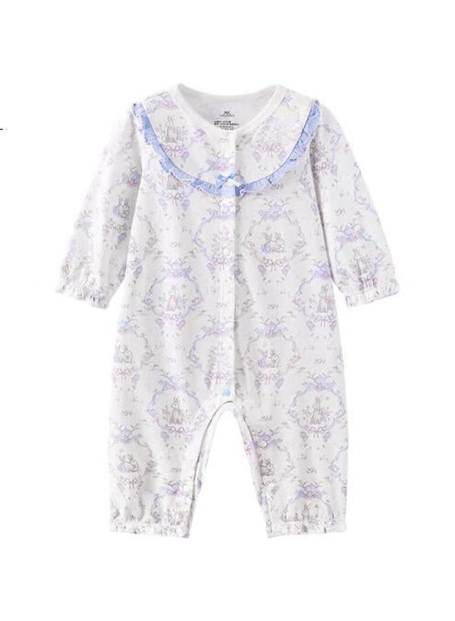 Yeehoo Baby Clothes, All-Season Onesie, Long-Sleeve Romper For Boys And Girls, 7A Antibacterial Newborn Clothing - Image 1