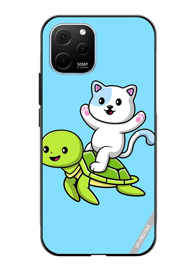 VR CREATIVE Protective Case Cover For Huawei Enjoy 50z Cartoon Mix Design Multicolour - Image 1