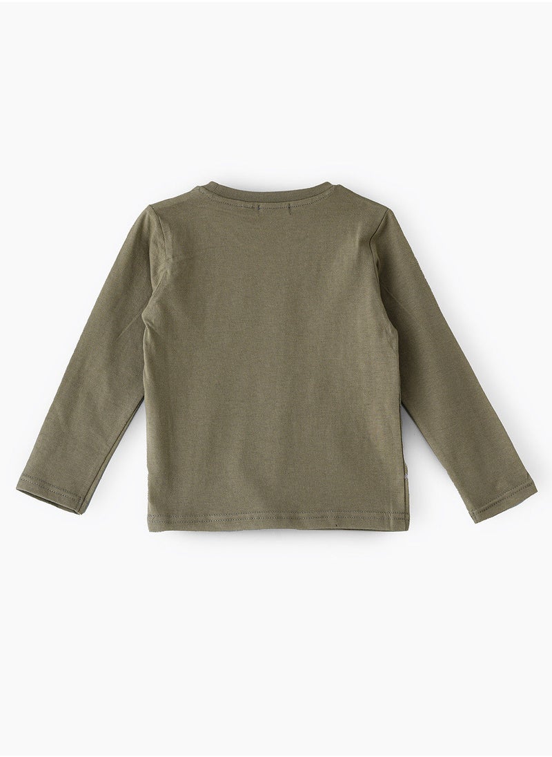 JAM - Knit t-shirt with print - Image 1