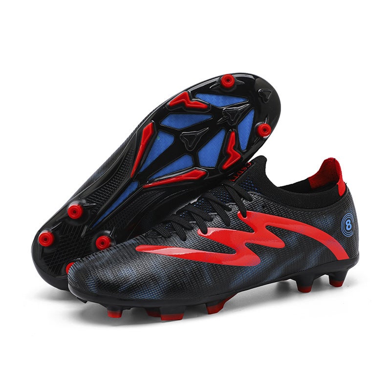 On Behalf Of Football Shoes Men'S Low-Top Broken Nails For Small And Medium-Sized Children, Students And Teenagers Men'S Competition Training Shoes Ag Training Shoes - Image 1