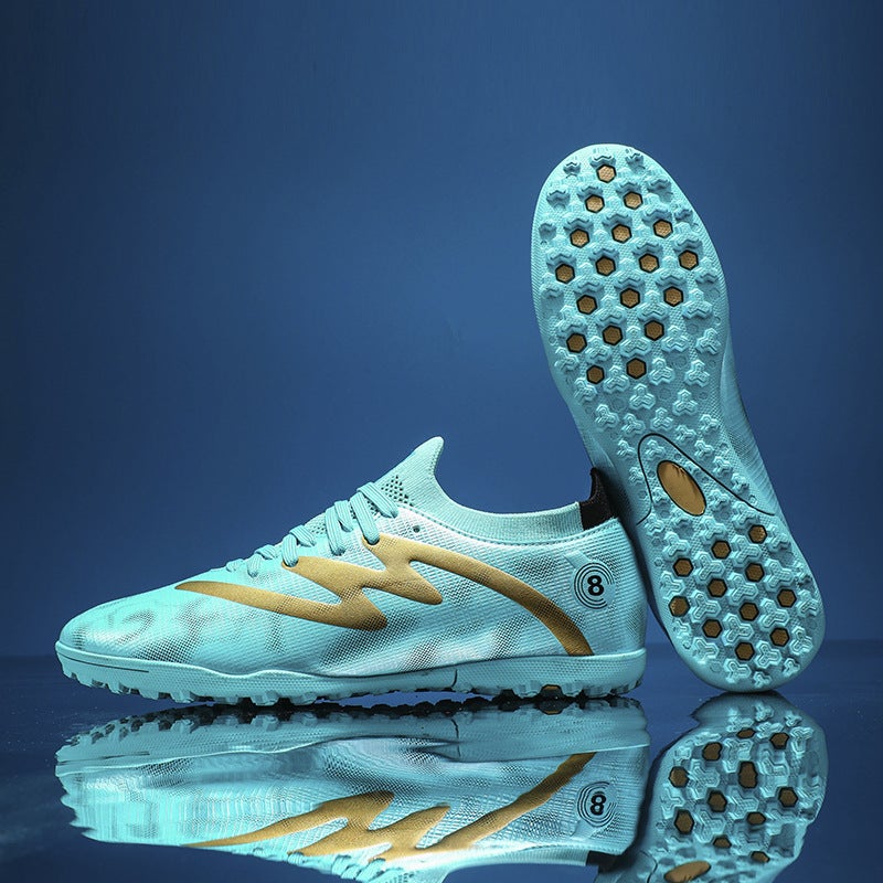 On Behalf Of Football Shoes Men'S Low-Top Broken Nails For Small And Medium-Sized Children, Students And Teenagers Men'S Competition Training Shoes Ag Training Shoes - Image 2