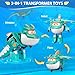 Super Wings 5 Transformable Toys Tino Mini Tino Pet 3 in 1 Transforming Dinosaur Airplane Robot Educational Action Figure for Boys Girls Age 3 Dinosaur Toy for Preschool Play - Image 4
