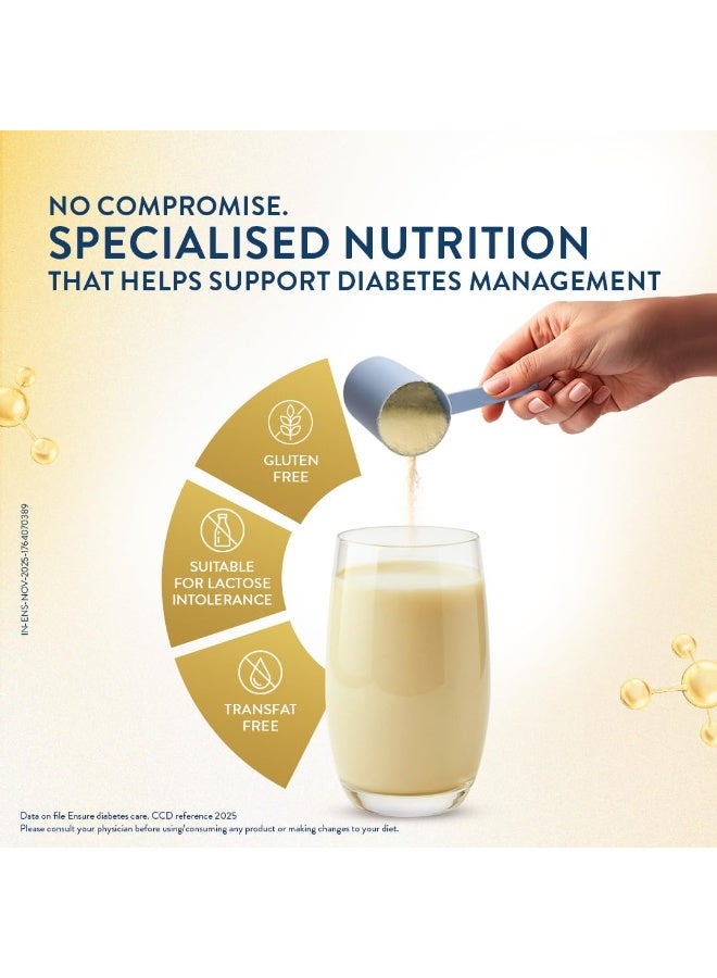 Ensure Diabetes Care Vanilla 1.9kg.Powder with High Fiber, Protein & 36 Nutrients | Helps Manage Blood Sugar Levels in 4 weeks - Image 3