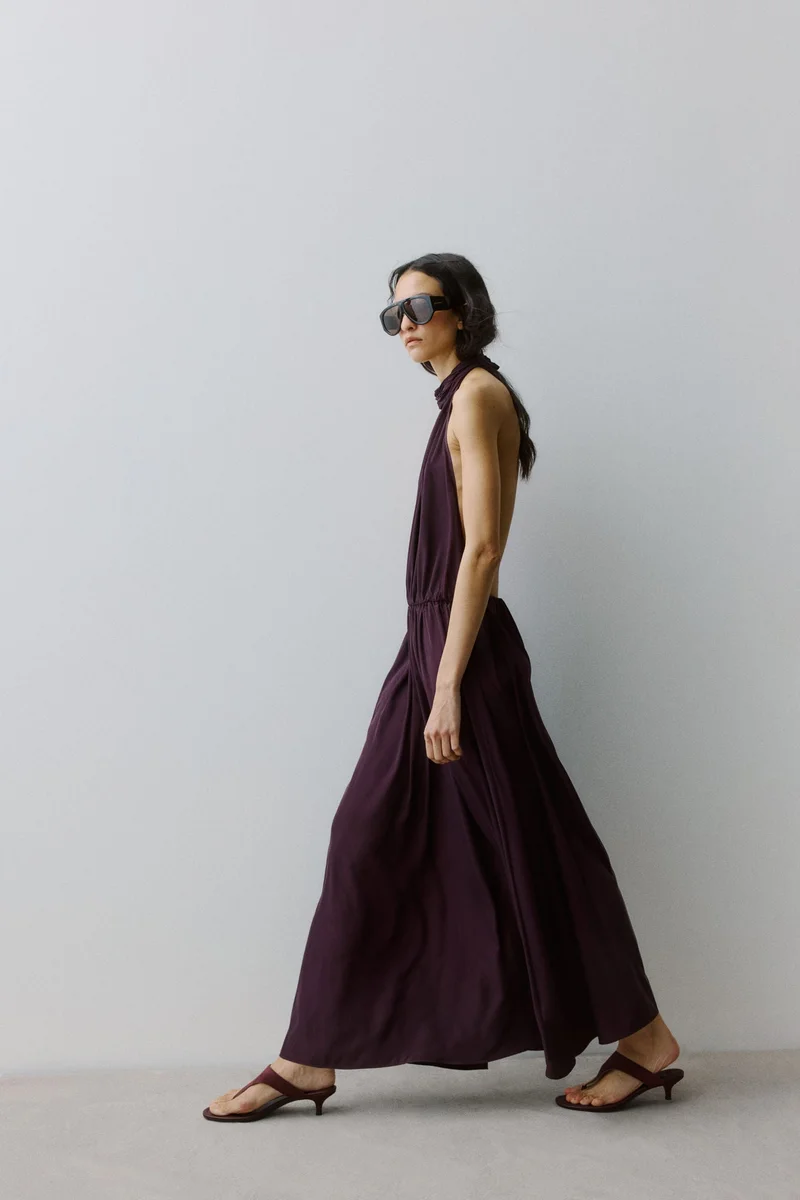 H&M  Long halterneck dress for Women | Best Price UAE