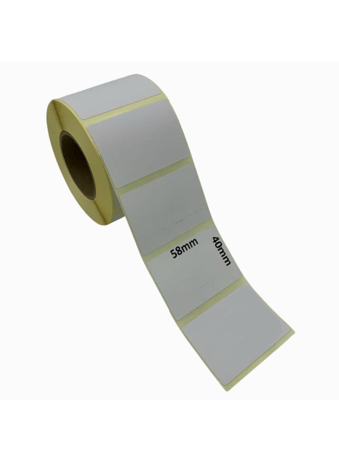Thermal Scale Label Roll – 400 Labels – 4×5.8 cm – Barcode & Price Stickers - Image 3