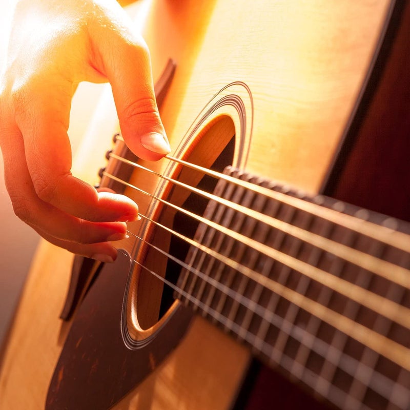 Device Of Urban Infotech كابو جيتار أكوستيك مع مجموعة من 6 أوتار جيتار - Image 4