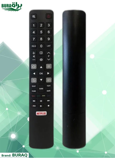 Remote Control for TCL Smart TV Compatible with F43S5916 H32S5916 U43P6006 U49P6016 U55P6016 U60P6026 S6000 S6500 Series