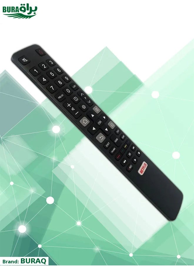 Remote Control for TCL Smart TV Compatible with F43S5916 H32S5916 U43P6006 U49P6016 U55P6016 U60P6026 S6000 S6500 Series