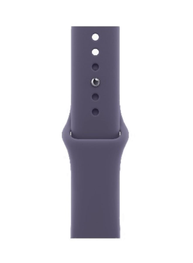 Apple Watch Series 11 GPS + Cellular 42mm (International Version) Silver Aluminium Case With Purple Fog Sport Band - M/L - Image 3
