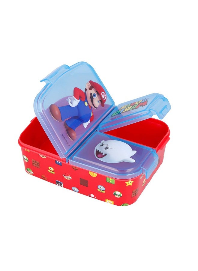 Nintendo - Nintendo Sandwich Box Multicompartment Super Mario Box - Image 1
