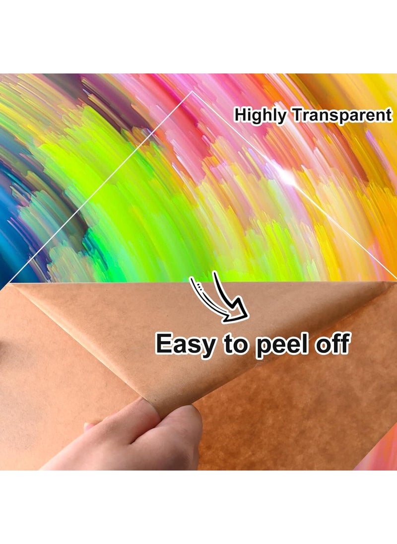 SHOPEE SHOPEE Transparent Acrylic Sheets 12 x 12 Inch 300 x 300 mm 2mm Thickness Square Plexiglass Clear Acrylic Sheet Board For Glass Art Painting DIY Crafts Projects Photo Frames Pack of 2  - Image 2